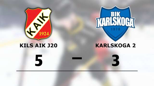 Kils AIK J20 vann mot BIK Karlskoga Junior
