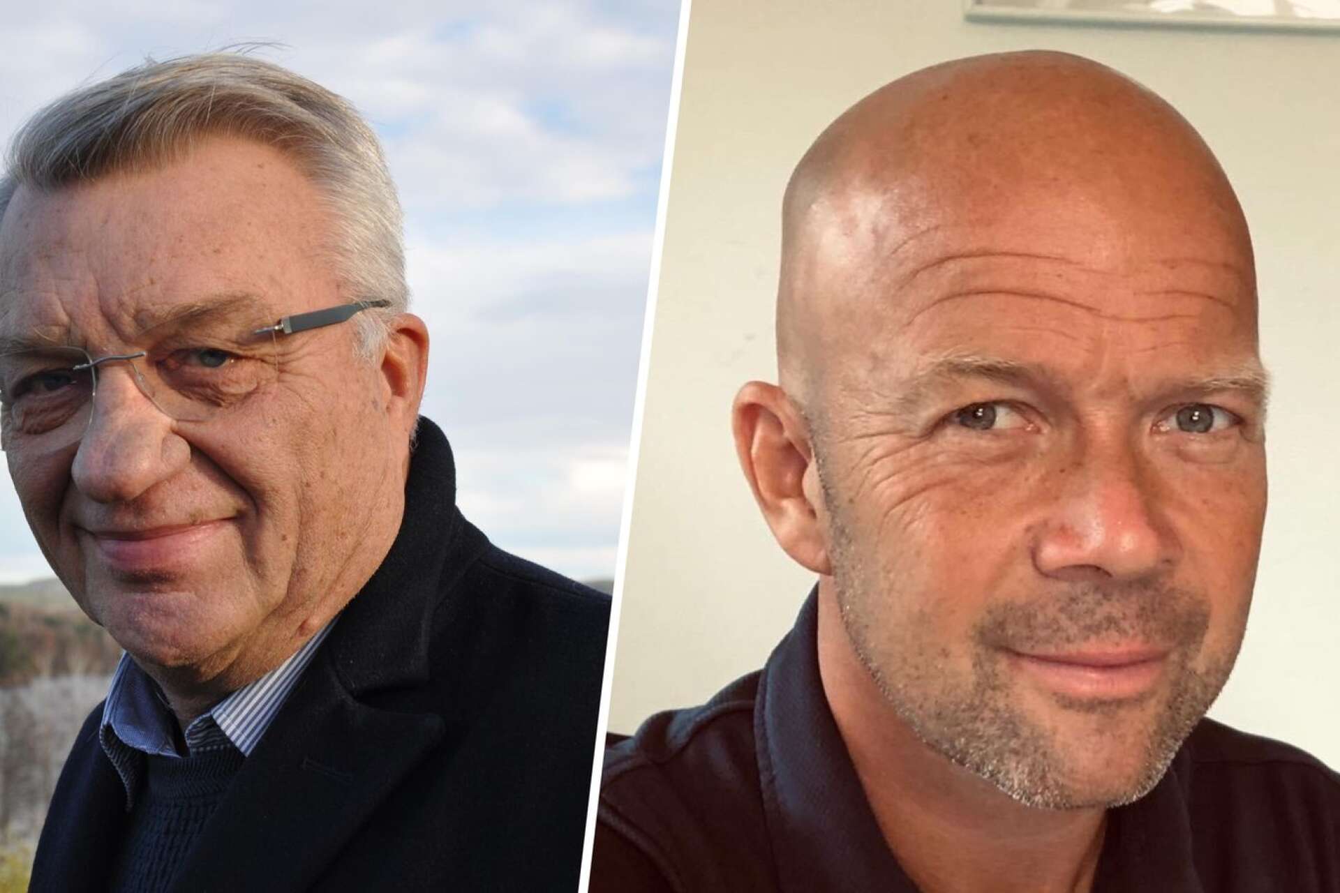 Stig Bertilsson (M), kommunstyrelsens ordförande i Bengtsfors, och Magnus Ericsson, chef för ambulansen i norra Dalsland, välkomnar beslutet om tilldelningen av ytterligare en ambulans.