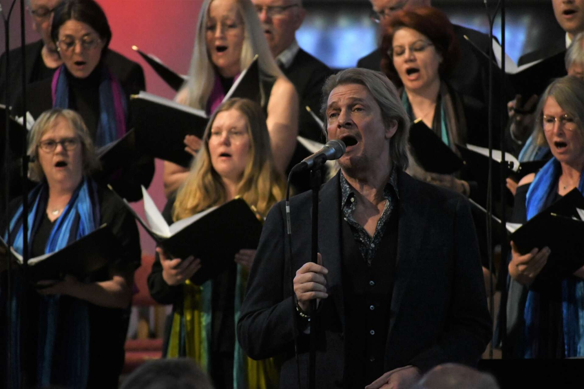Tommy Nilssons bjöd på storslagna toner i Sunne kyrka, som han sjöng för senast 2020.