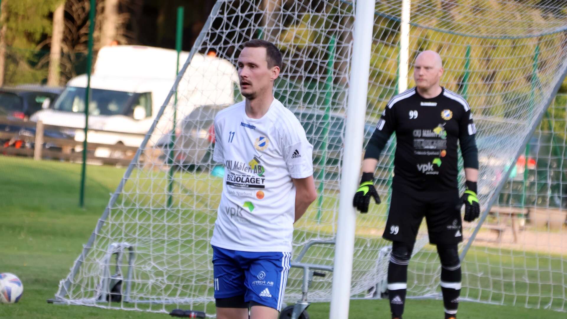 Pontus Johannesson var nöjd med lagets försvarsinsats efter matchen.