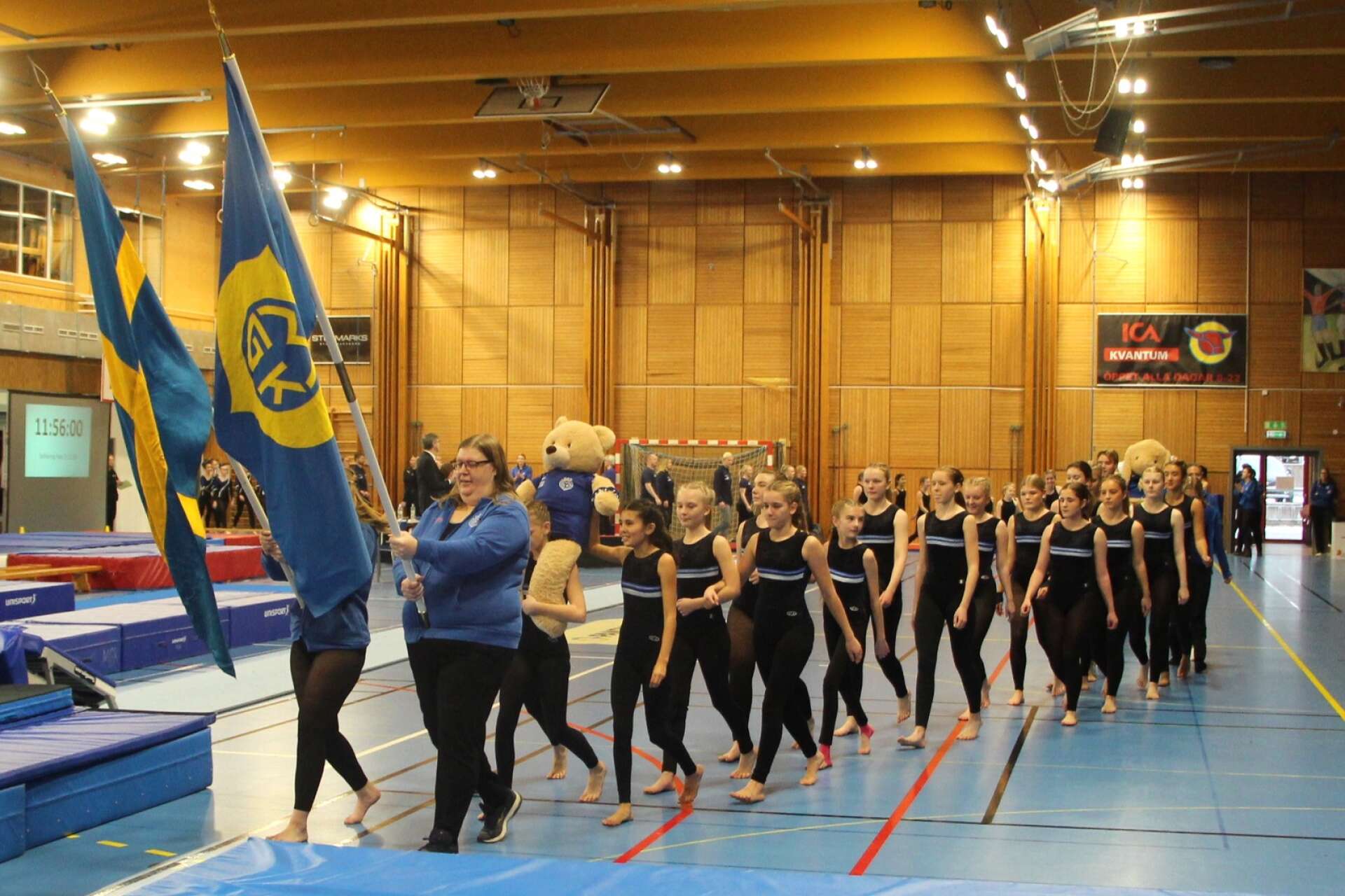 Mariestads gymnastikklubb stod som arrangörer för Skaraborgscupen som var i lördags i Novab arena.