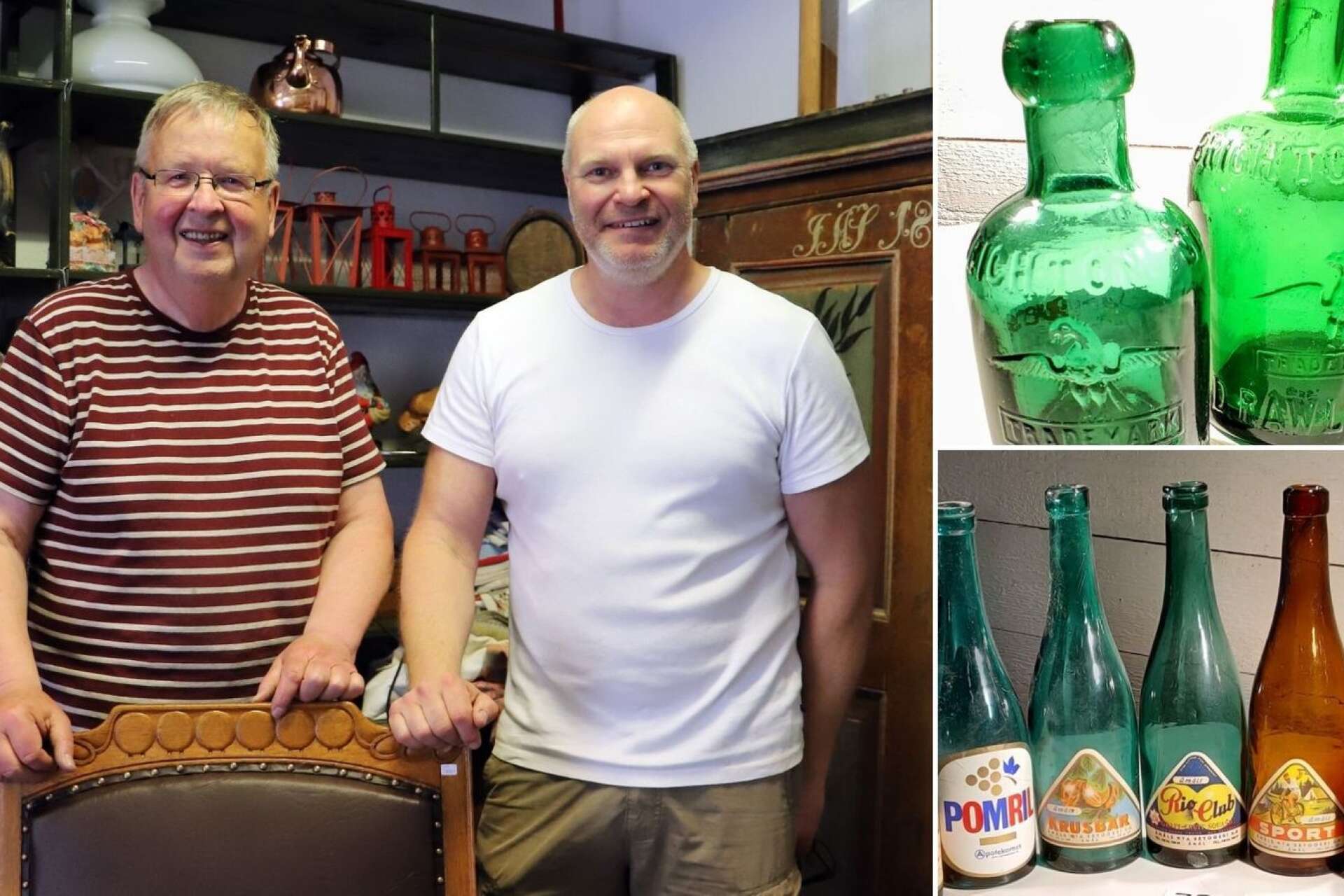 Sten Torstensson och Patrik Stridh har fått uppdraget att sälja glassamlaren Uno Wentzels livsverk, en samling glas med alltifrån unika 1700-talsflaskor till 1900-talsnostalgi.