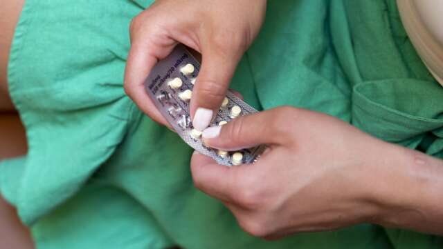 P-piller kan öka risken för depressiva symtom. Genrebild.