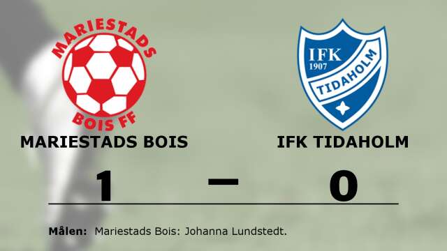 Mariestads Bois FF vann mot IFK Tidaholm