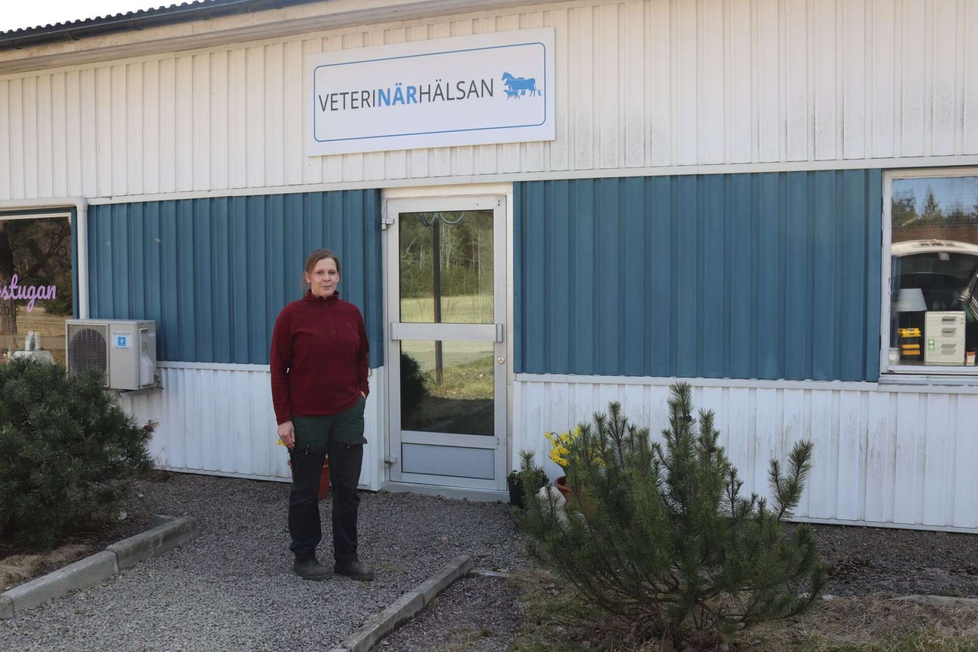 Jenny Carlander vill att djur på landsbygden ska ha tillgång till bra vård. 