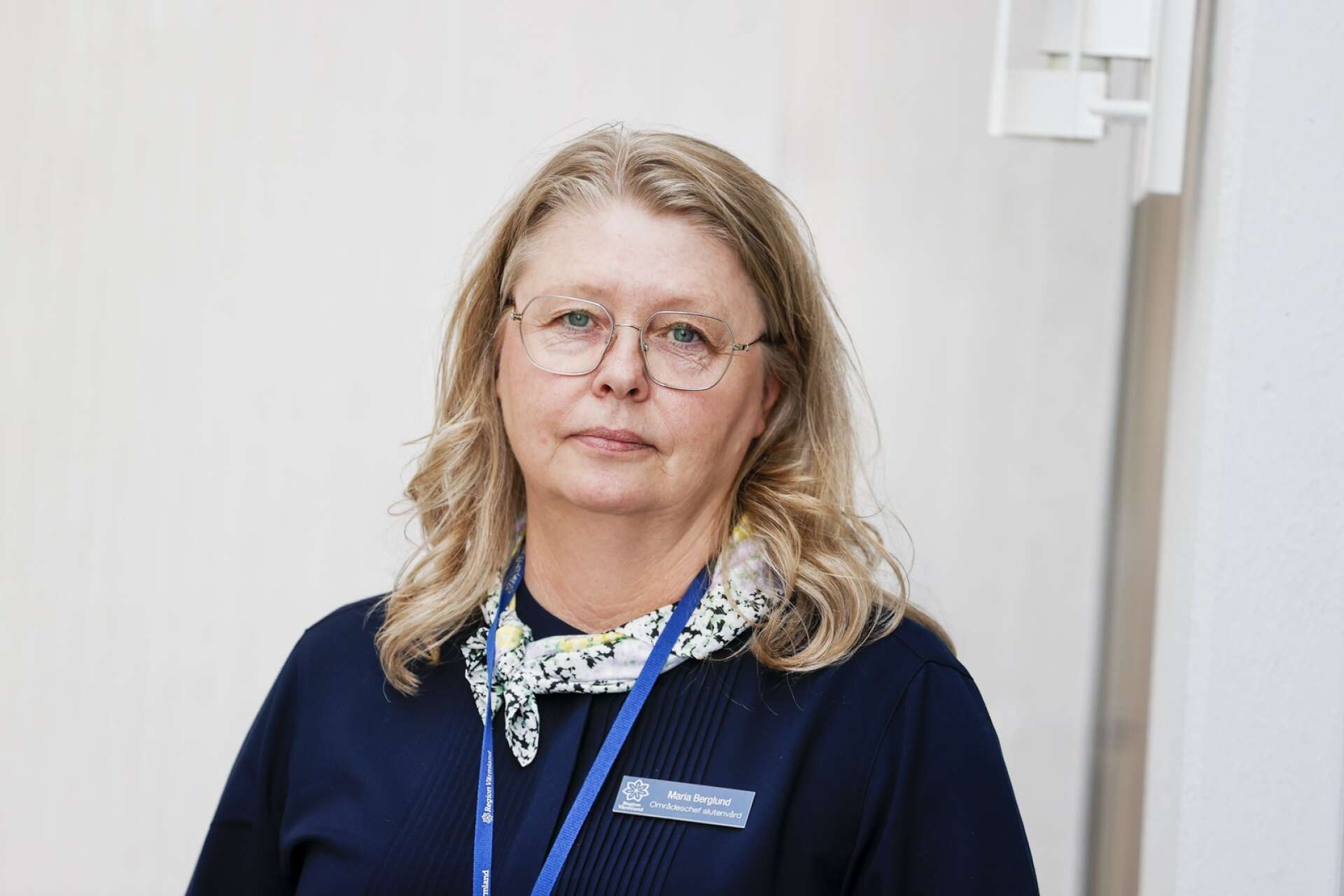 Maria Berglund är områdeschef för slutenvården på Region Värmland.