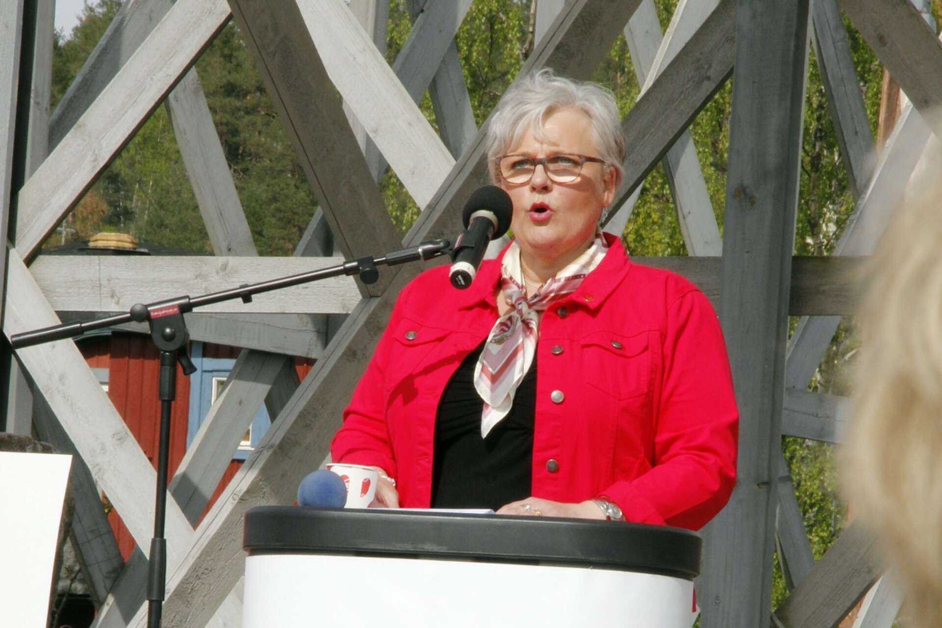 Paula Holmqvist (S), riksdagsledamot från Ed.