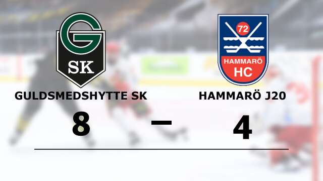 Guldsmedshytte SK vann mot Hammarö HC