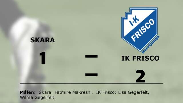 Skara FC förlorade mot IK Friscopojkarna