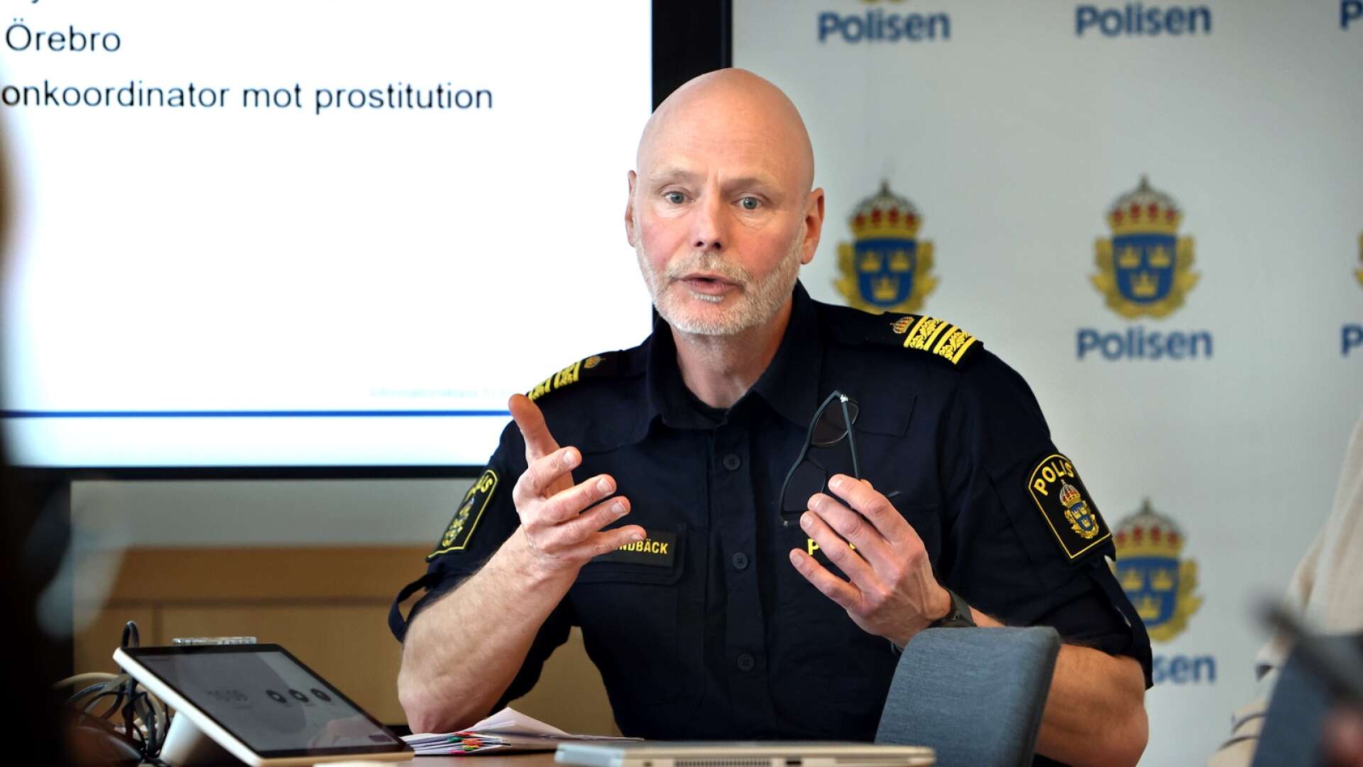 Per Lundbäck är ansvarig för polisregion Bergslagens arbete mot arbetslivskriminalitet.