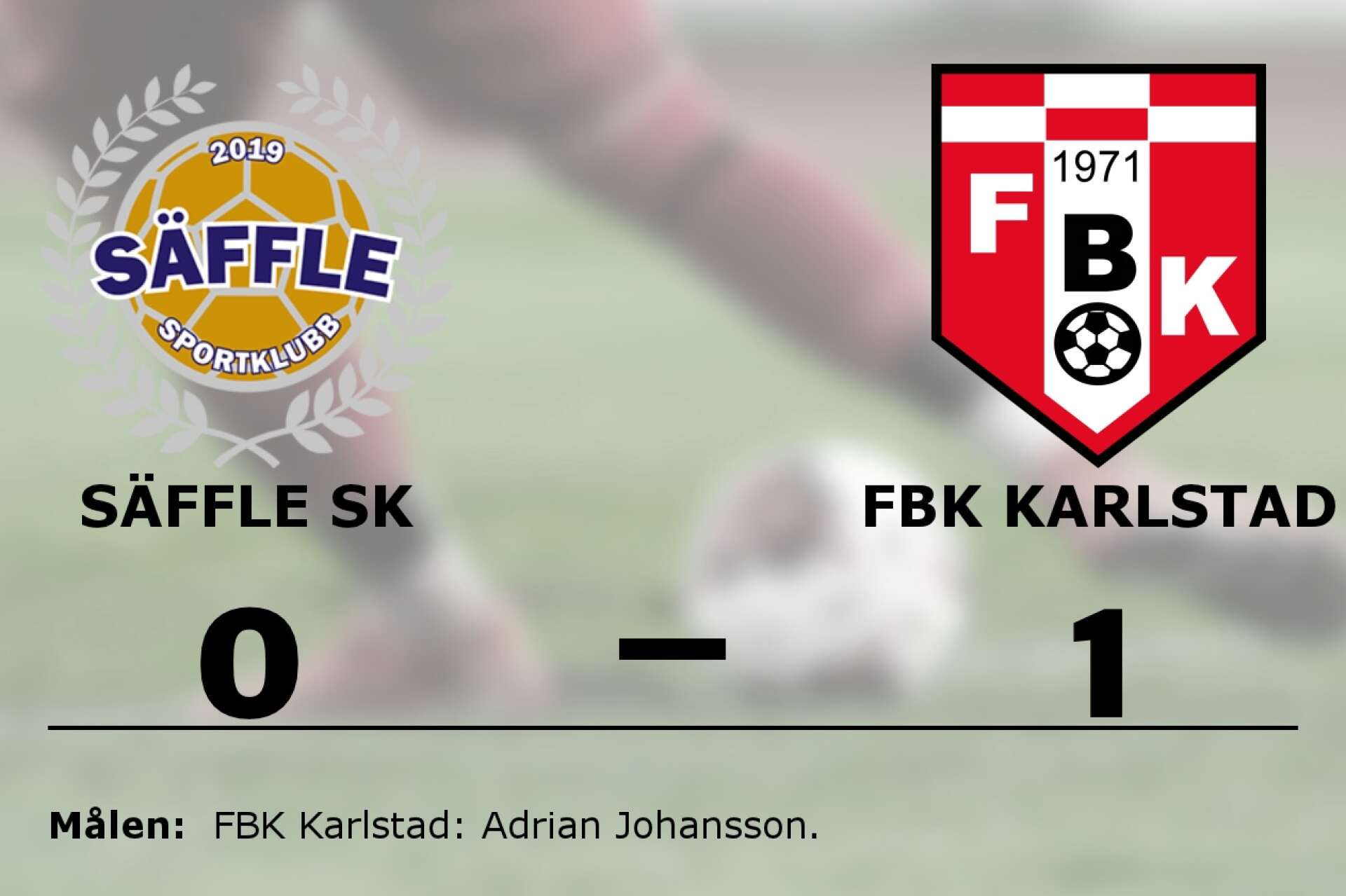 Säffle SK förlorade mot FBK Karlstad