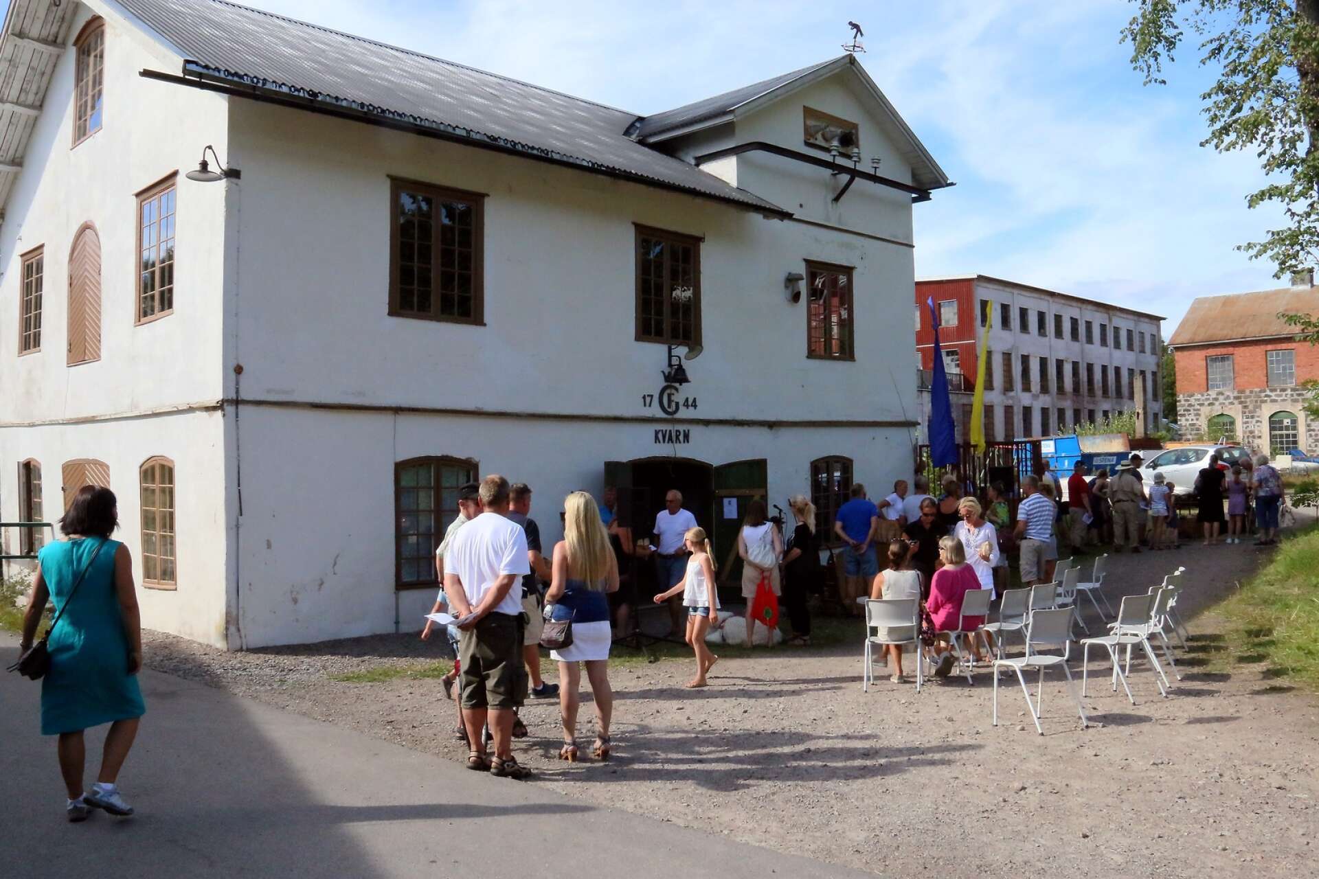 Bruksmuseet med den gamla kvarnen i Gustavsfors kommer att visas när samhället har sin dag.