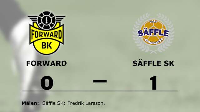BK Forward förlorade mot Säffle SK