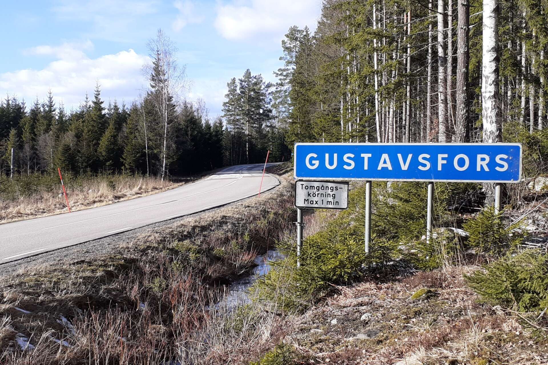 Snart påbörjas vägarbete på sträckan Kråkviken-Gustavsfors.