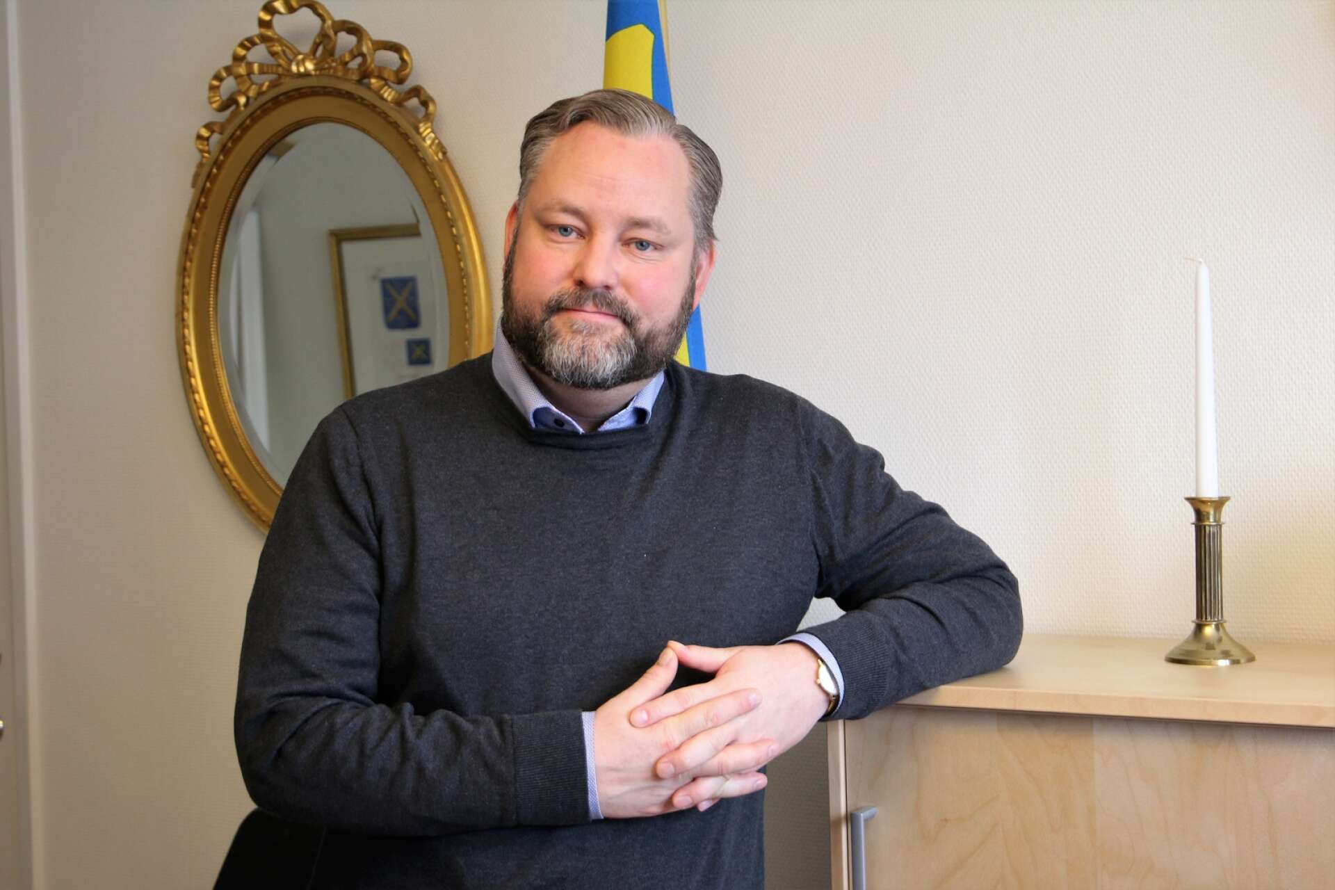 Magnus Ahlberg chef för kultur- och fritidsförvaltningen i Karlskoga är en av de sökande.