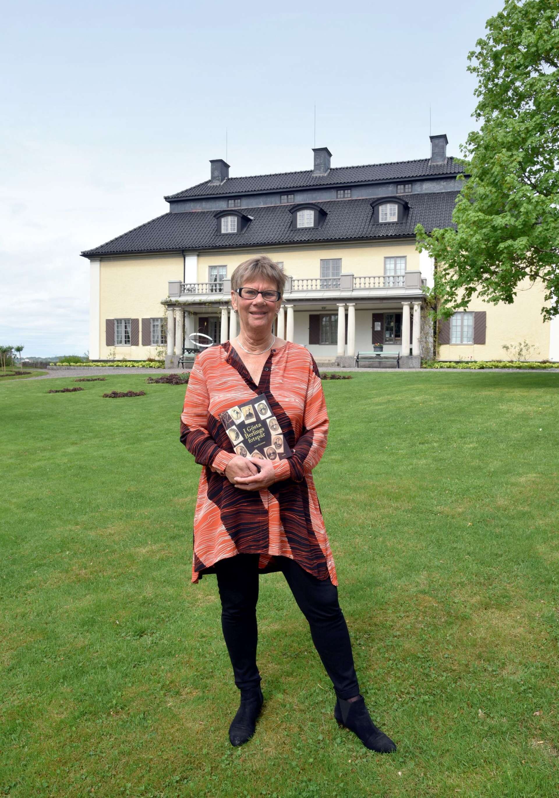 Lena Gynnemo hade boksläpp för ”I Gösta Berlings fotspår” under lördagen. På Mårbacka, passande nog.