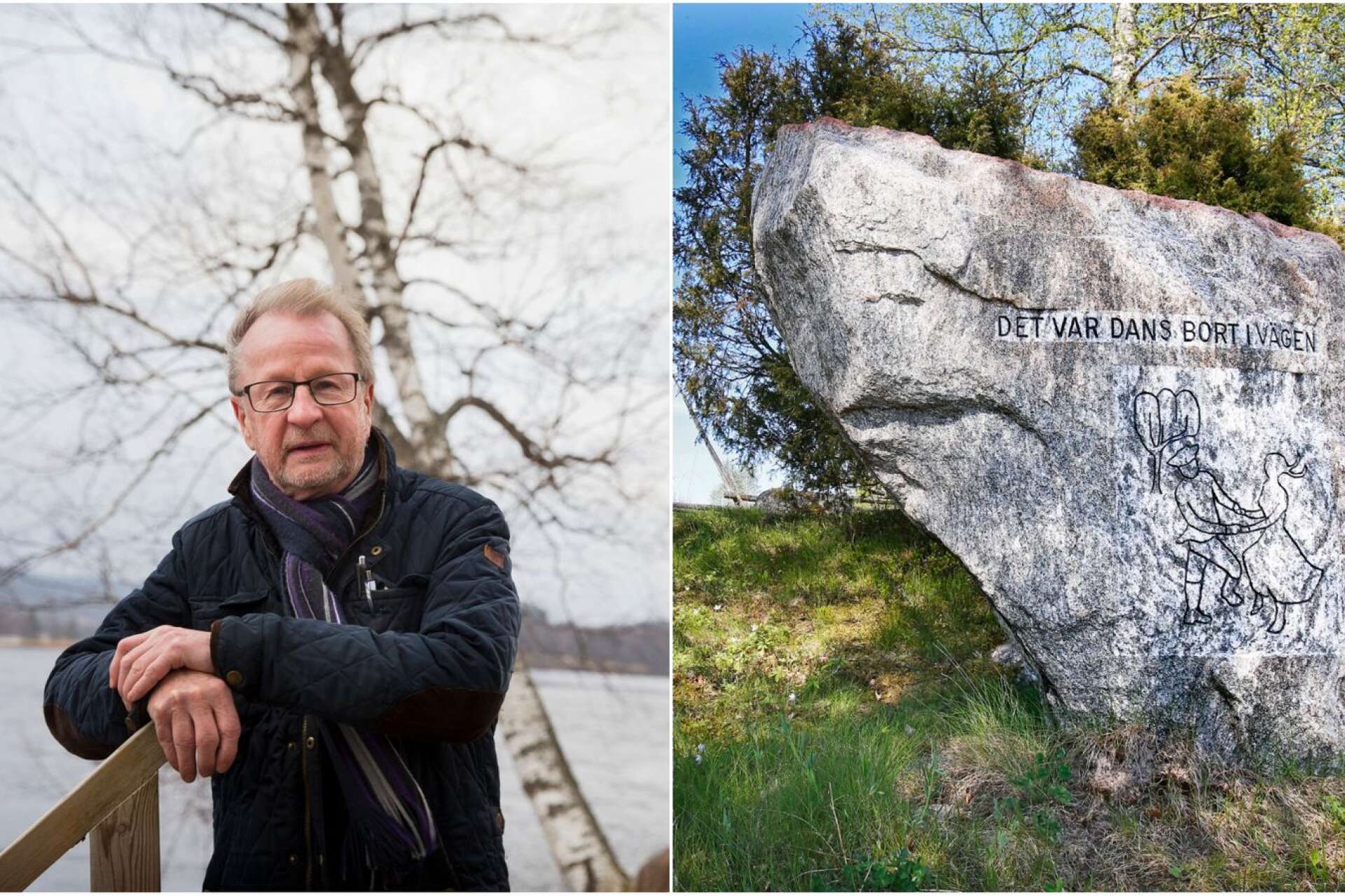 Göran Bryntesson är redaktör för Värmländsk kulturs temanummer om Mangskog, där det bland annat berättas om spåren Gustaf Fröding satt i bygden.