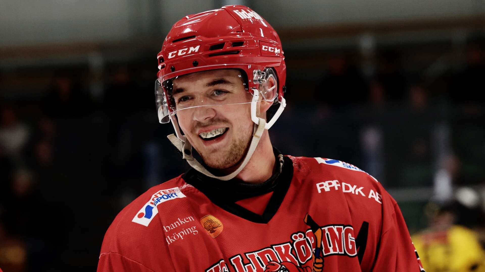 Oskar Ahokas var tillbaka i spel för HC Lidköping.