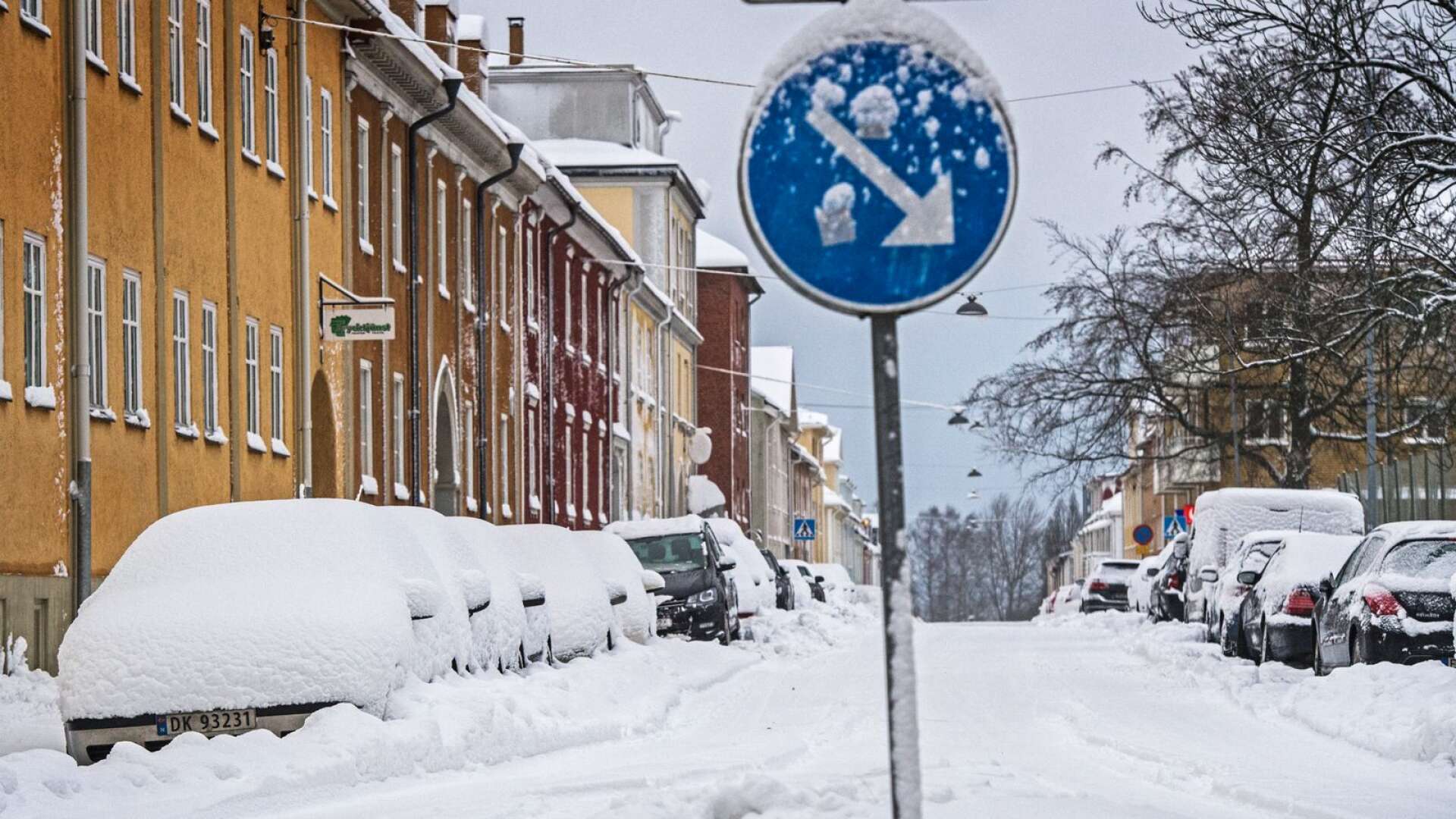 Under helgen kan det komma snö till Karlstad.