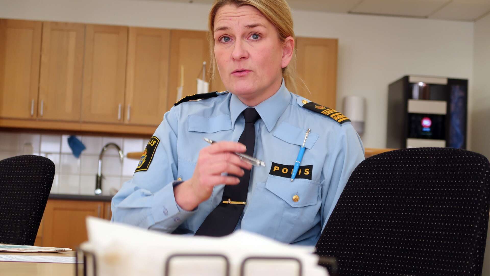 Jenny Wester. Lokalpolisområdeschef i Östra Fyrbodal 

