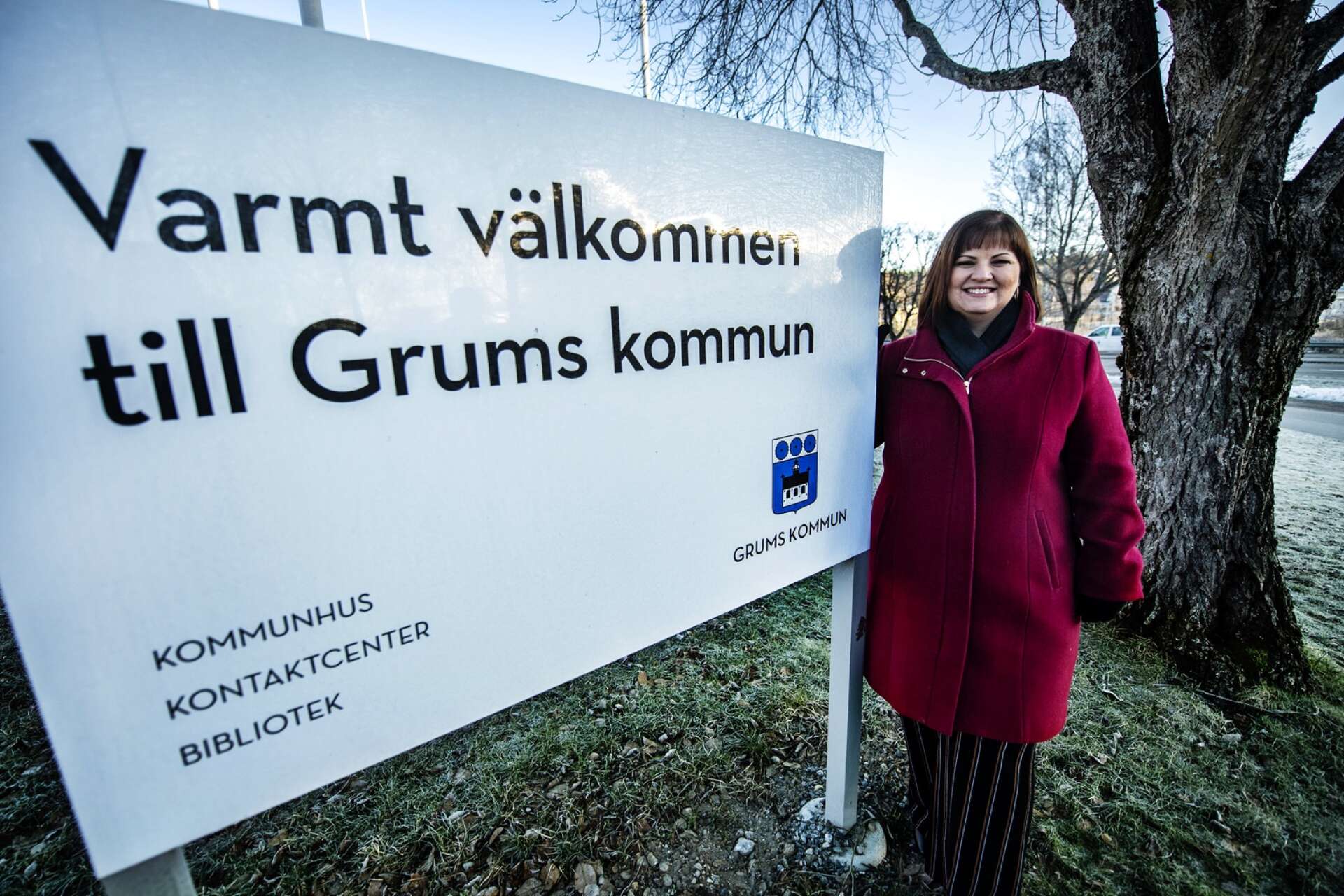 Malin Hagström (S) är kommunalråd i Grums. 