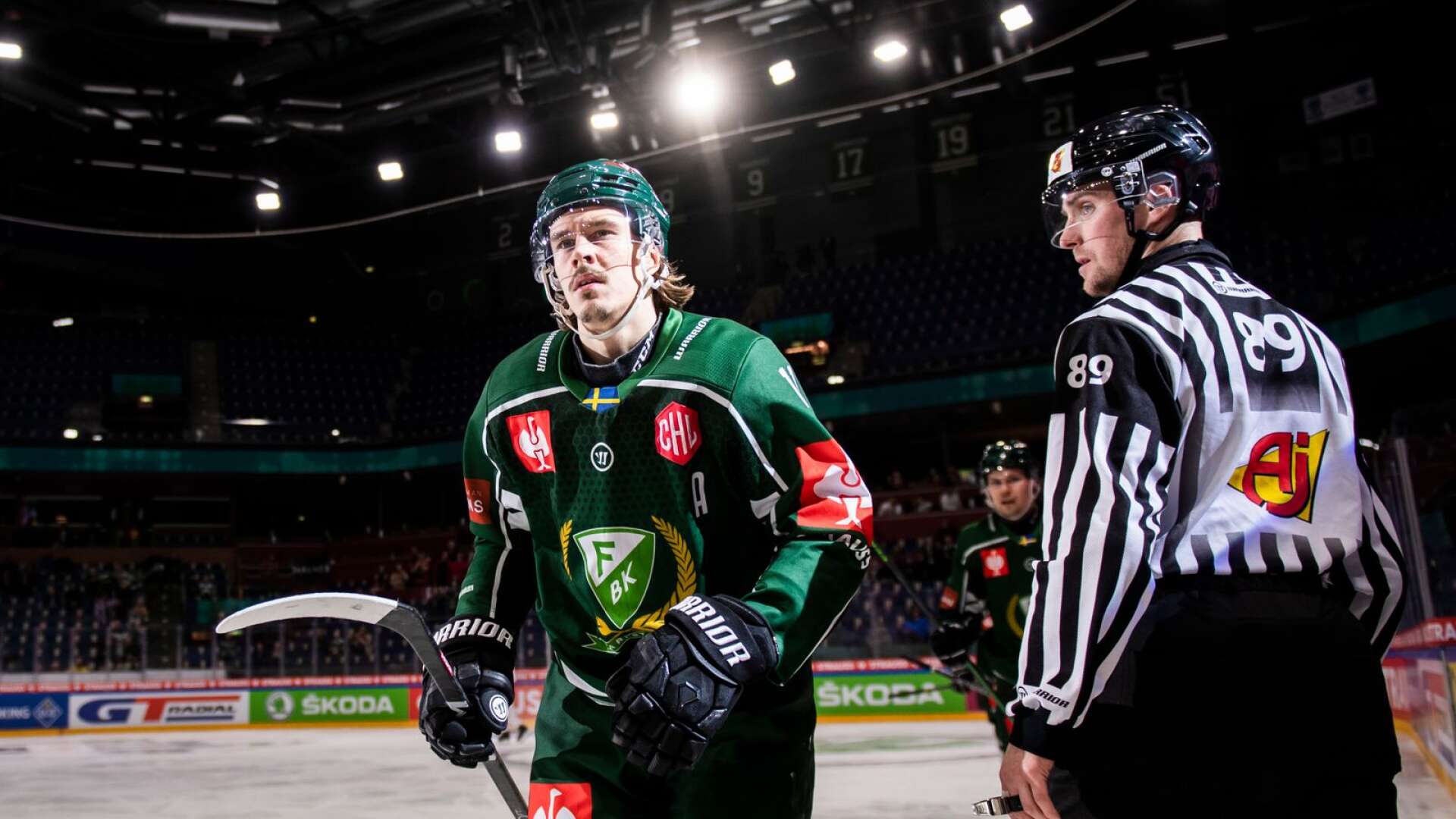 Joakim Nygård och Färjestad spelar i CHL i höst. 