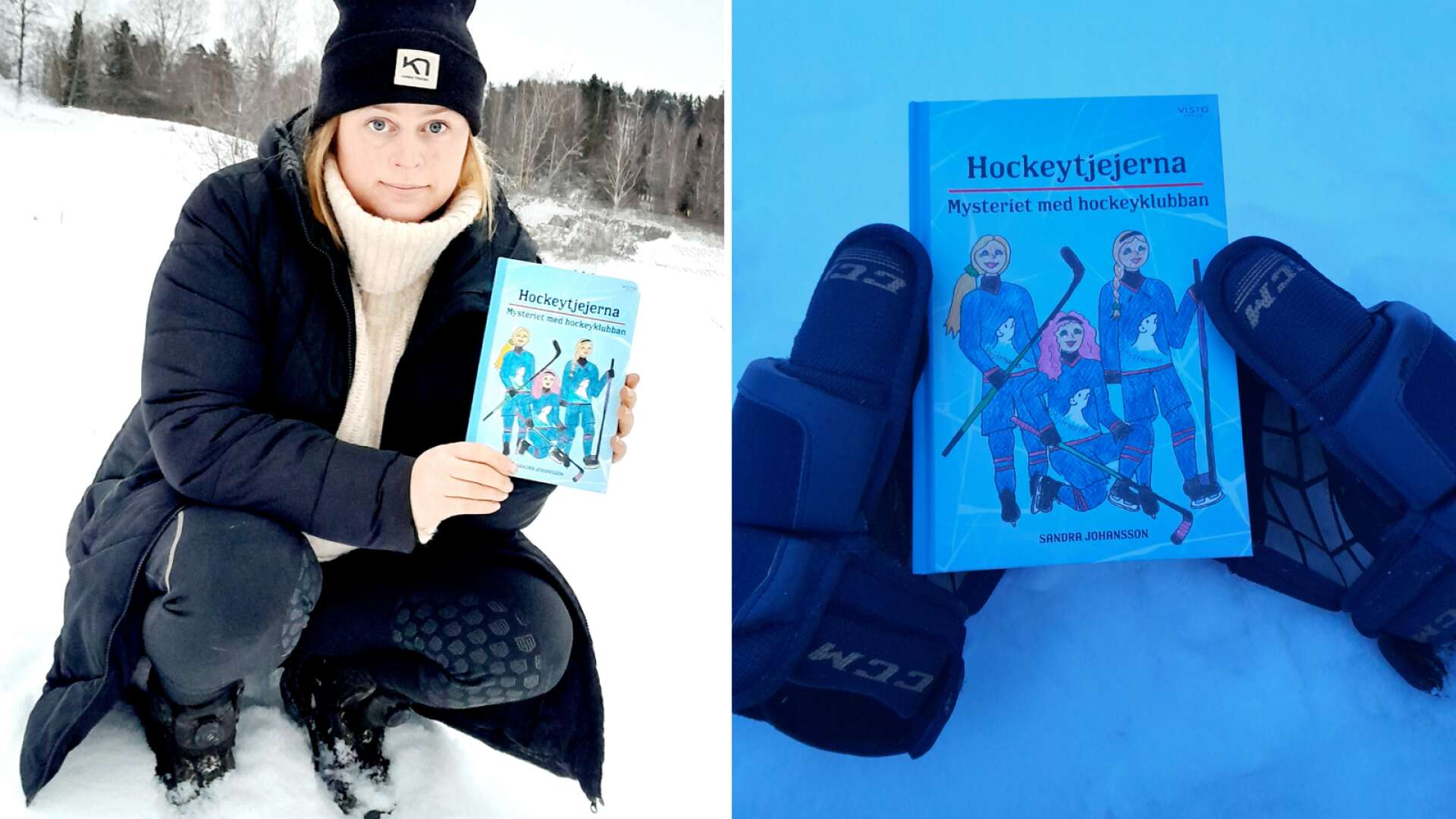 Bokdebuterar för hockeyälskande Freja, 10: ”Bästa hon vet” • Skrivarstället: ”Jättekonstigt – men där är jag mest kreativ”