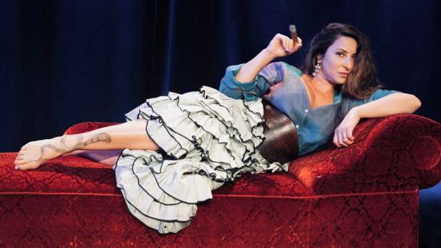 Salamanca Taikon Gonzalez spelar Carmen i föreställningen i Medborgarhuset på fredag.