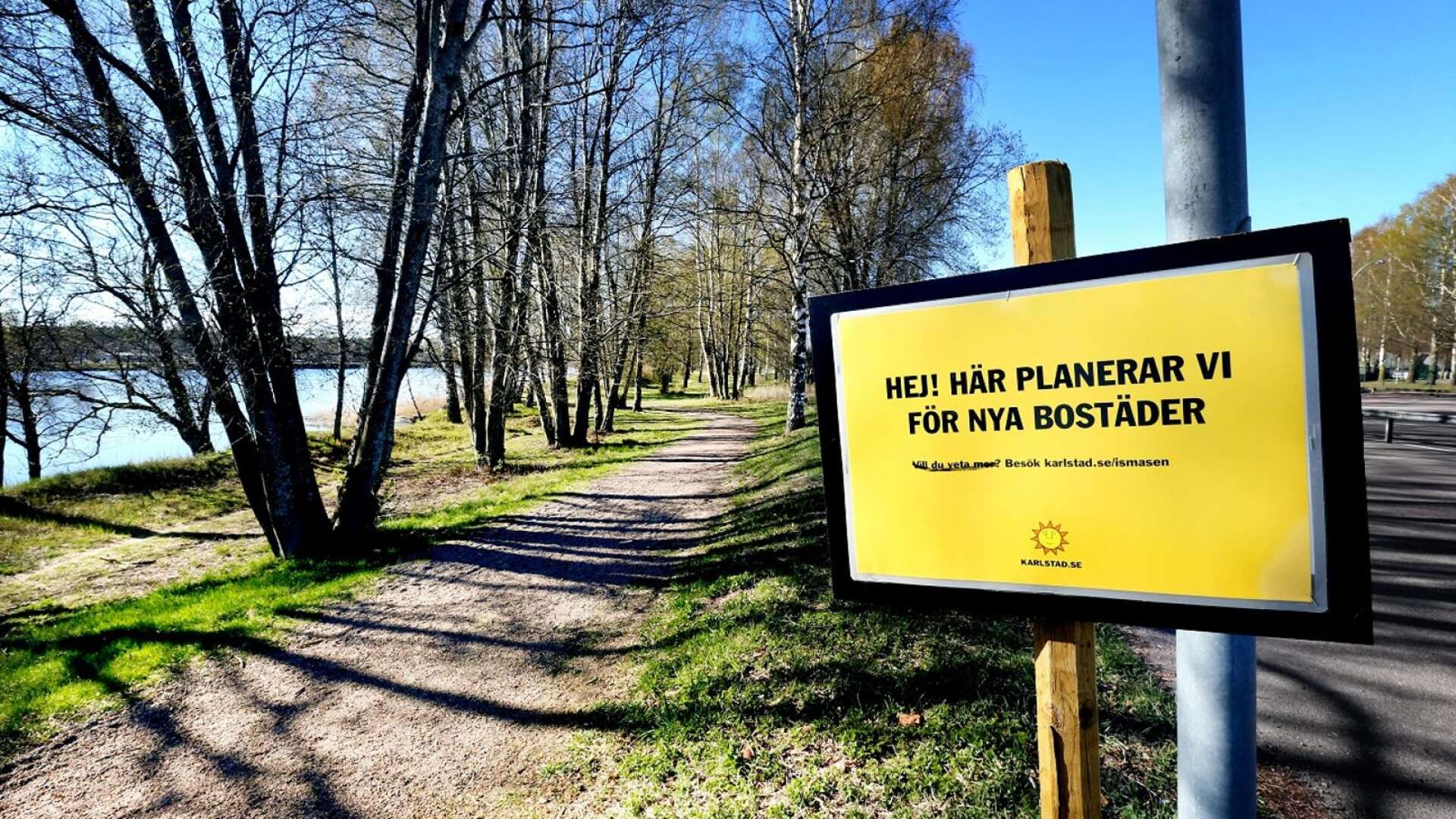 Preparts planer på ett 60-tal nya bostäder på fastigheten Ismåsen intill Klarälven strax norr om Löfbergs arena stoppas av mark- och miljödomstolen som inte upphäver strandskyddet.