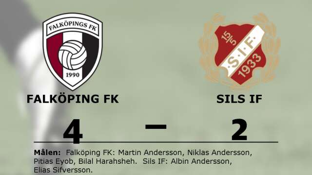 Falköpings FK vann mot Sils IF
