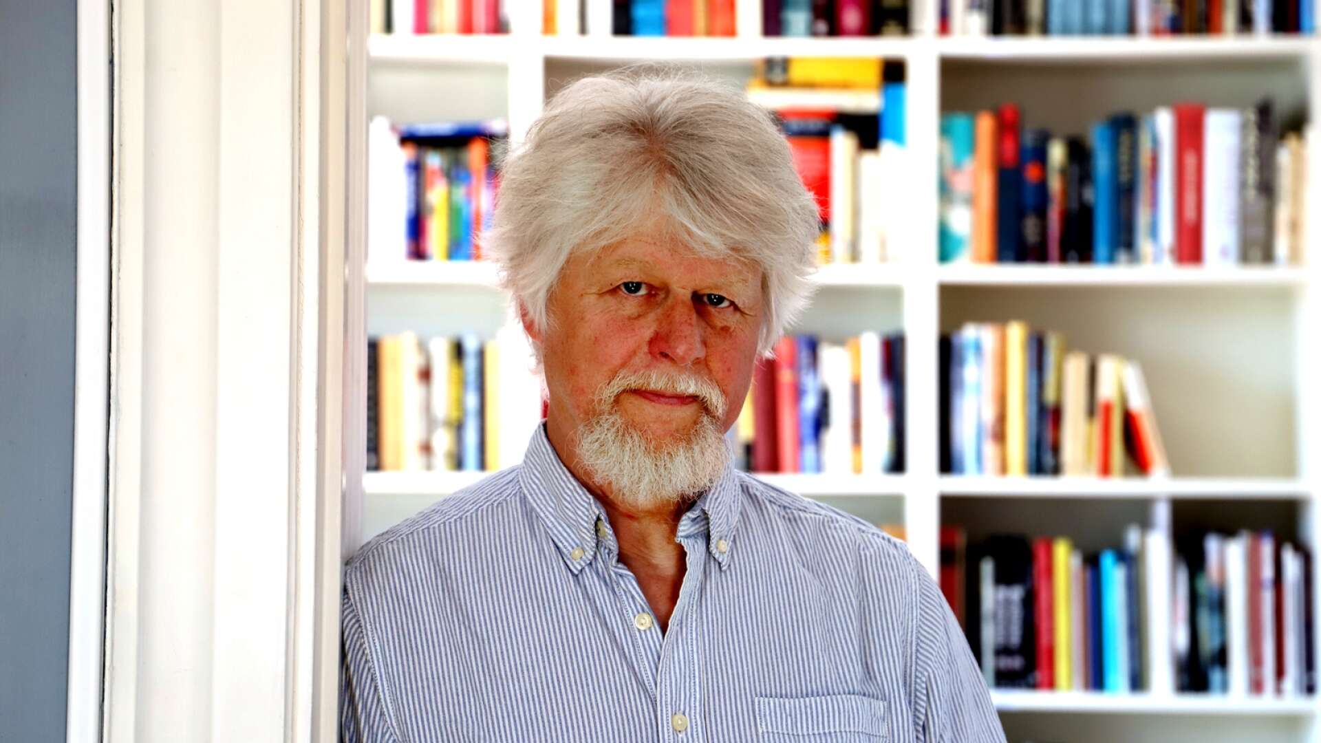 Författaren Lars Andersson skriver en biografi om Göran Tunström.