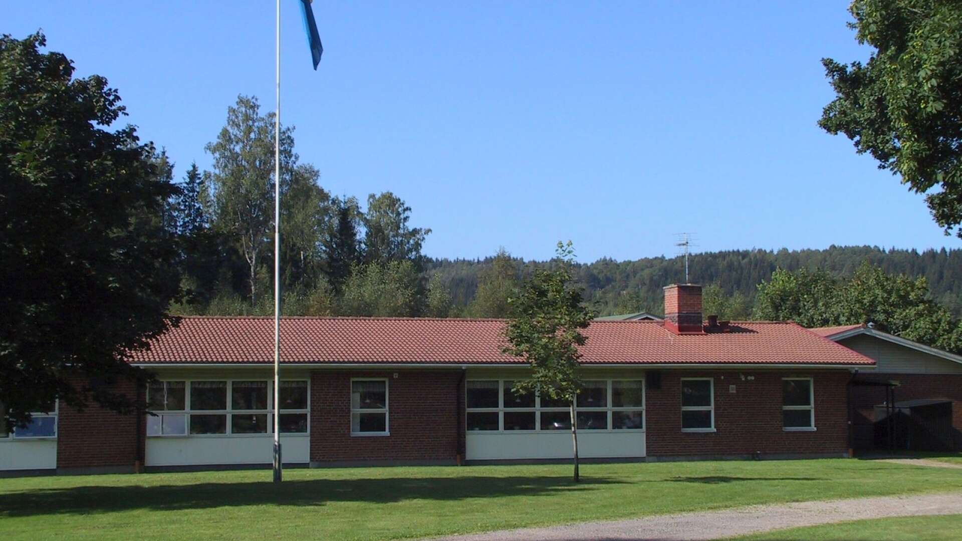 Edsleskogs skola utanför Åmål har utsatts för skadegörelse./ARKIVBILD