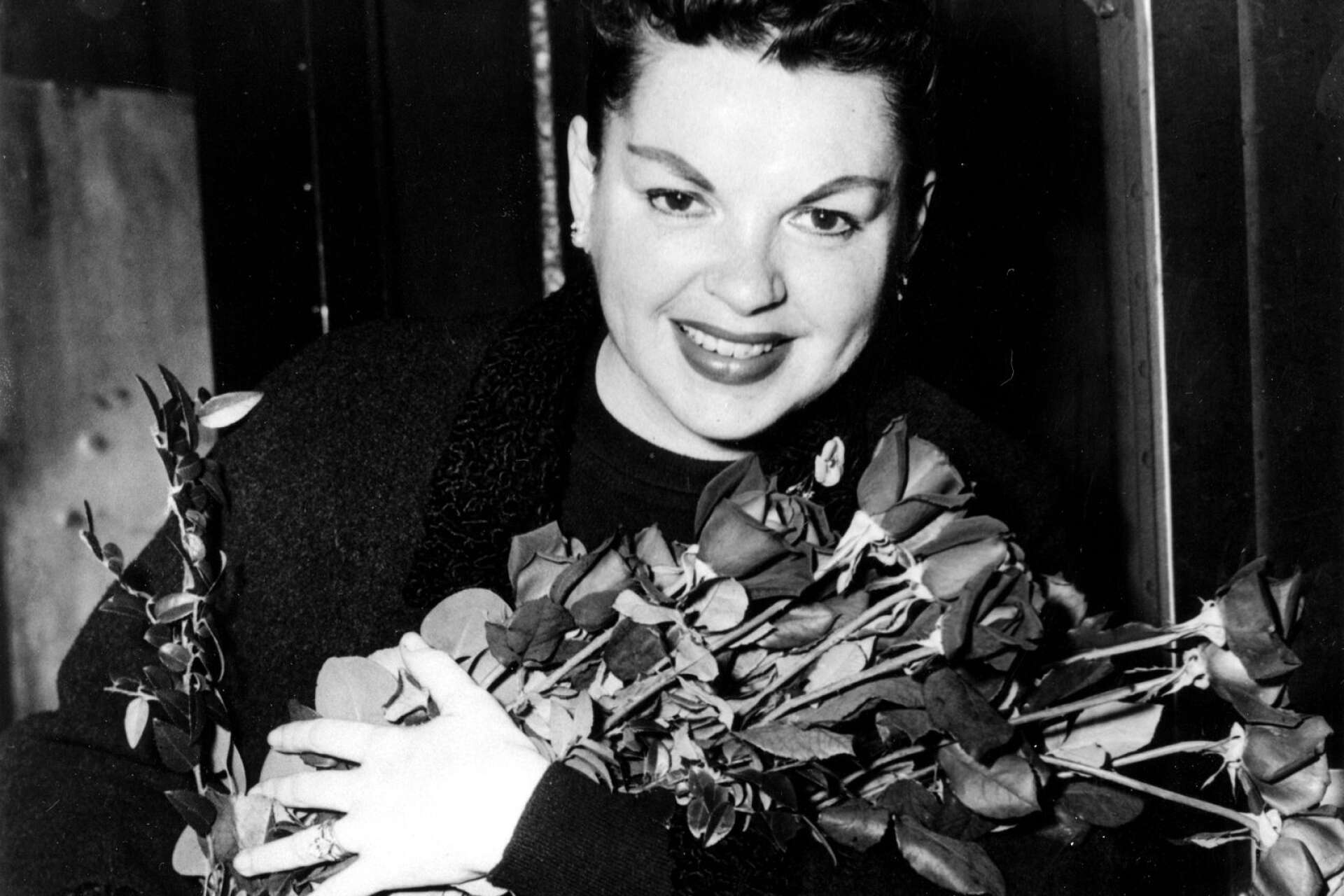 Judy Garland (1922-1969) i New York 1956. 