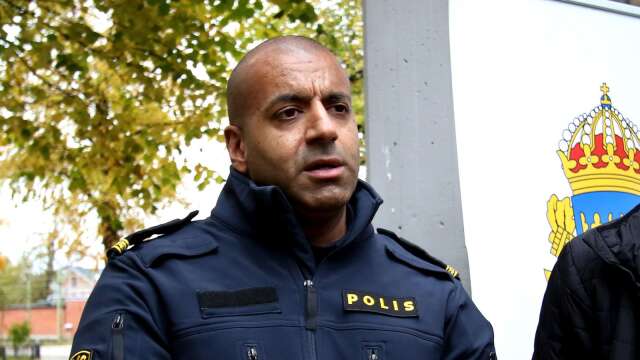 Daniel Lundgren, kriminalinspektör på grova brott i Skaraborg. 