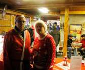 Per-Evert Granlund med sambo Laila Bakken köpte fastigheten Anton Olsson för två år sedan. Nu har de renoverat den och öppnade den för allmänheten i samband med lördagens julmarknad.