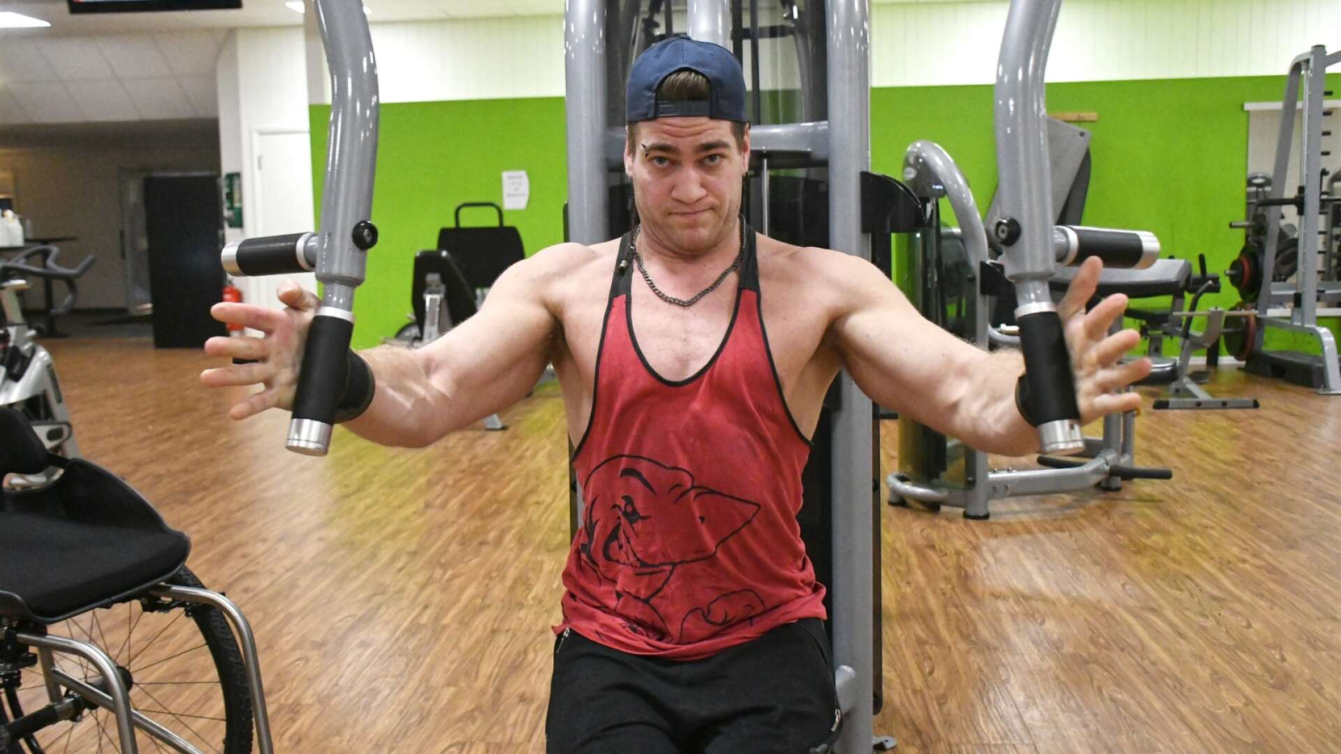 Samuel Norder, 30, har hittat rätt i träningen. Det här året siktar han på att göra sin första tävling i bodybuilding.