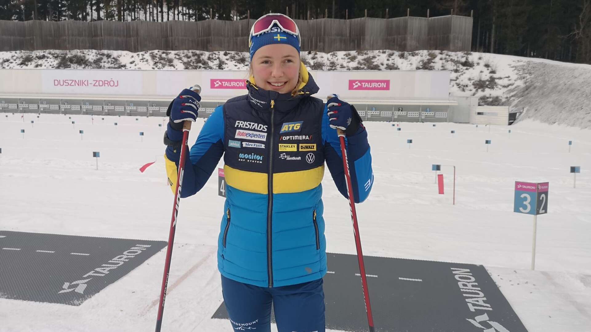 Annie Lindh från Finnskoga IF gjorde en mycket fin jaktstart och klättrade till 18:e plats. 