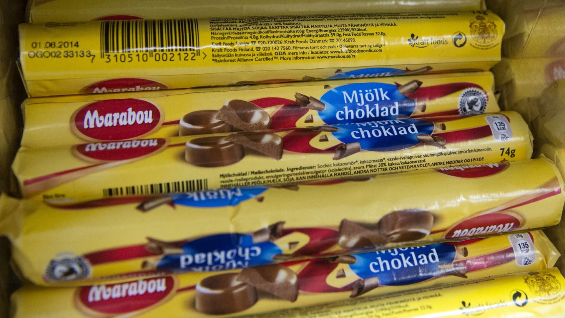 Nyligen har flera stora företag valt att inte längre köpa in Mondelez produkter, bland annat Marabouchoklad, med tanke på att Mondelez blivit svartlistat av Ukraina.