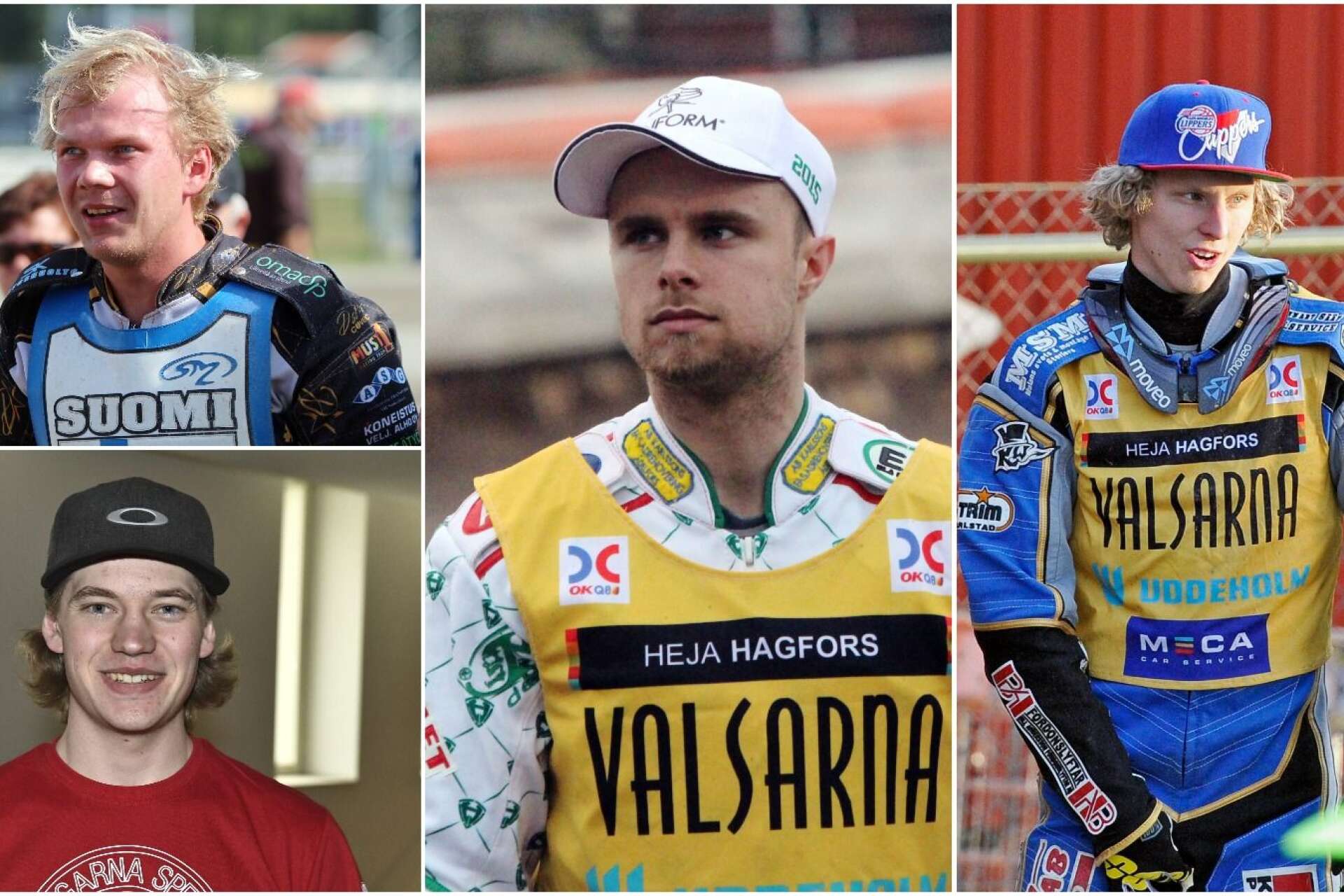 Jesse Mustonen, Emil Millberg, Thomas H Jonasson och Victor Palovaara är fyra av Valsarnas förare kommande säsong. 