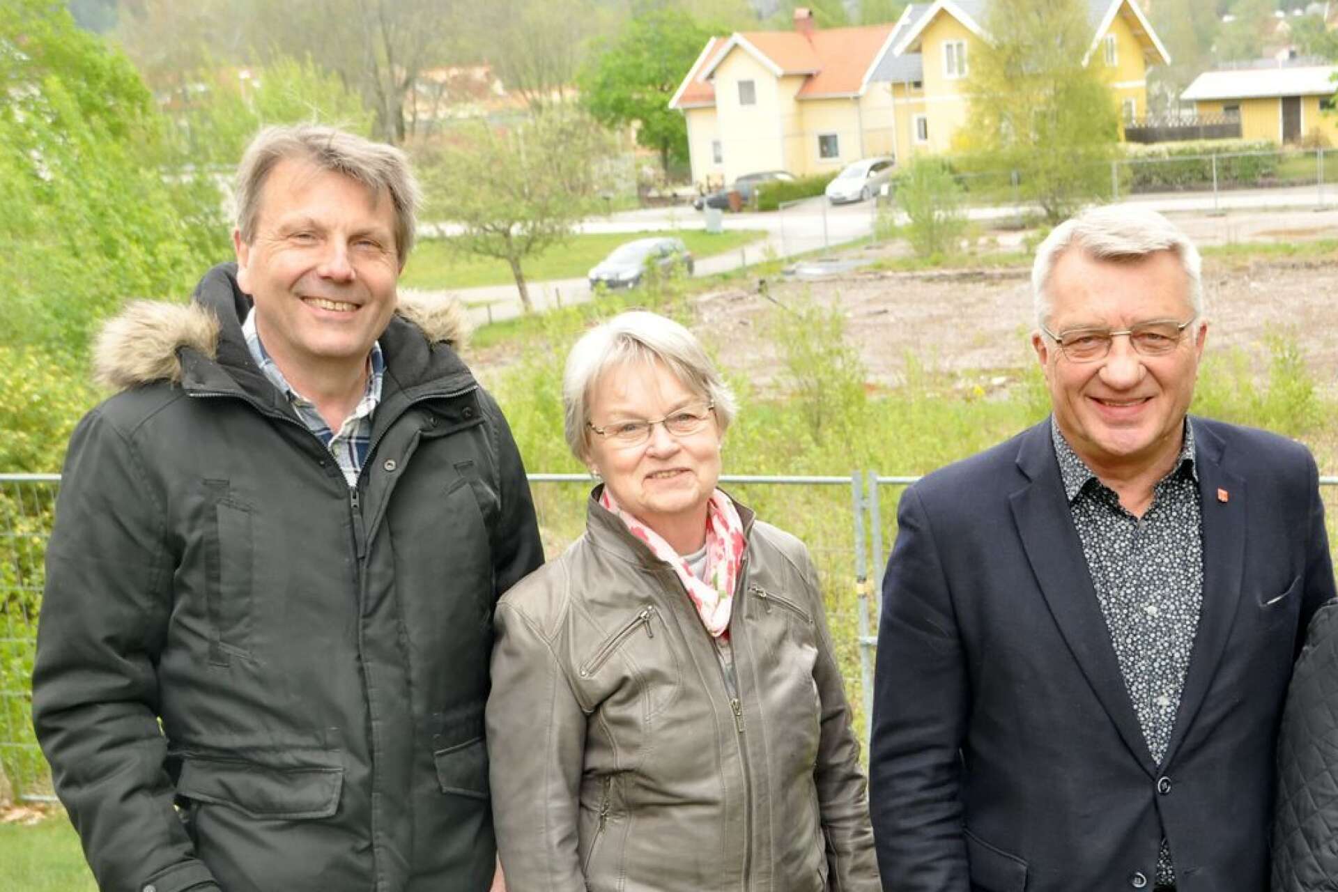 Författarna av inlägget: Per Jonsson (C), Anna-Greta Strömberg (KD) och Stig Bertilsson (M).