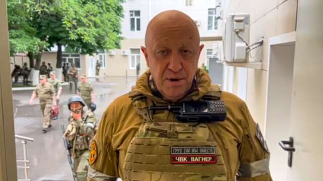 Wagnerstyrkor har intagit det militära högkvarteret i den ryska staden Rostov-vid-Don, enligt den paramilitära gruppens ledare Jevgenij Prigozjin.