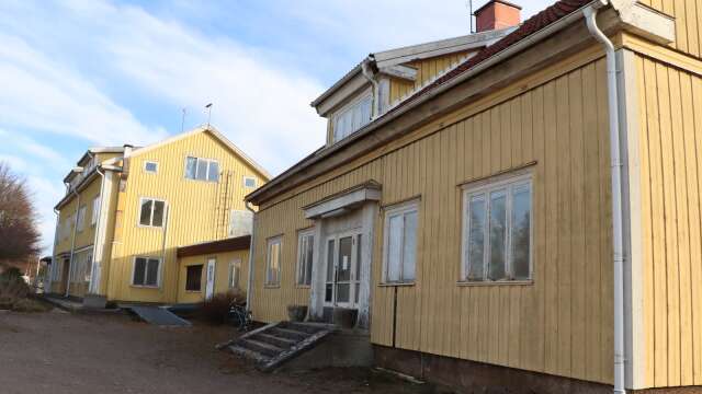 Husen i Skagersvik som kan komma att rivas. 
