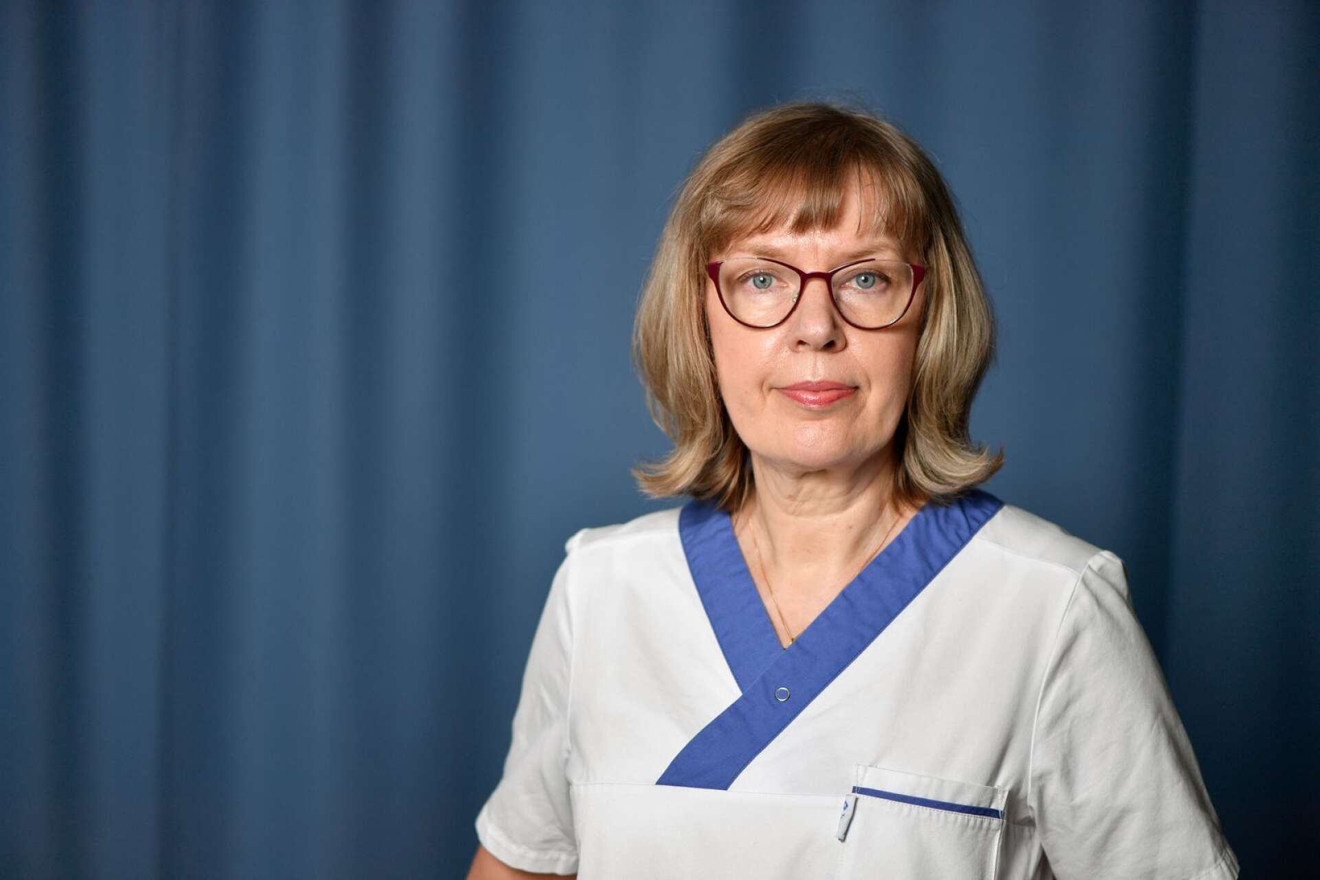 Marina Tuutma, specialistläkare på Ruds vårdcentral och ordförande för Distriktsläkarföreningen. 
