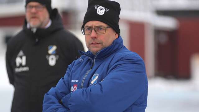 Tomas Andersson hoppas få se sitt lag avsluta på ett snyggt sätt mot SK Höjden. (ARKIVBILD)