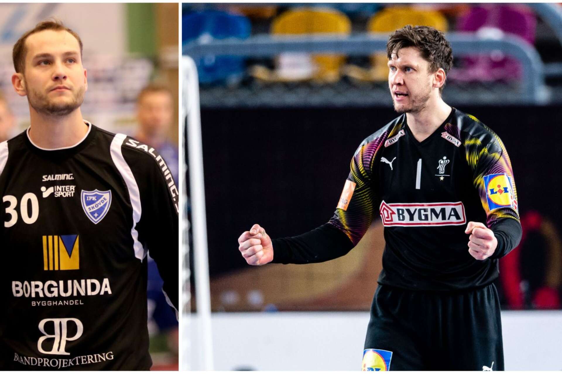 Fabian Norsten och Niklas Landin ska bilda målvaktspar nästa säsong.
