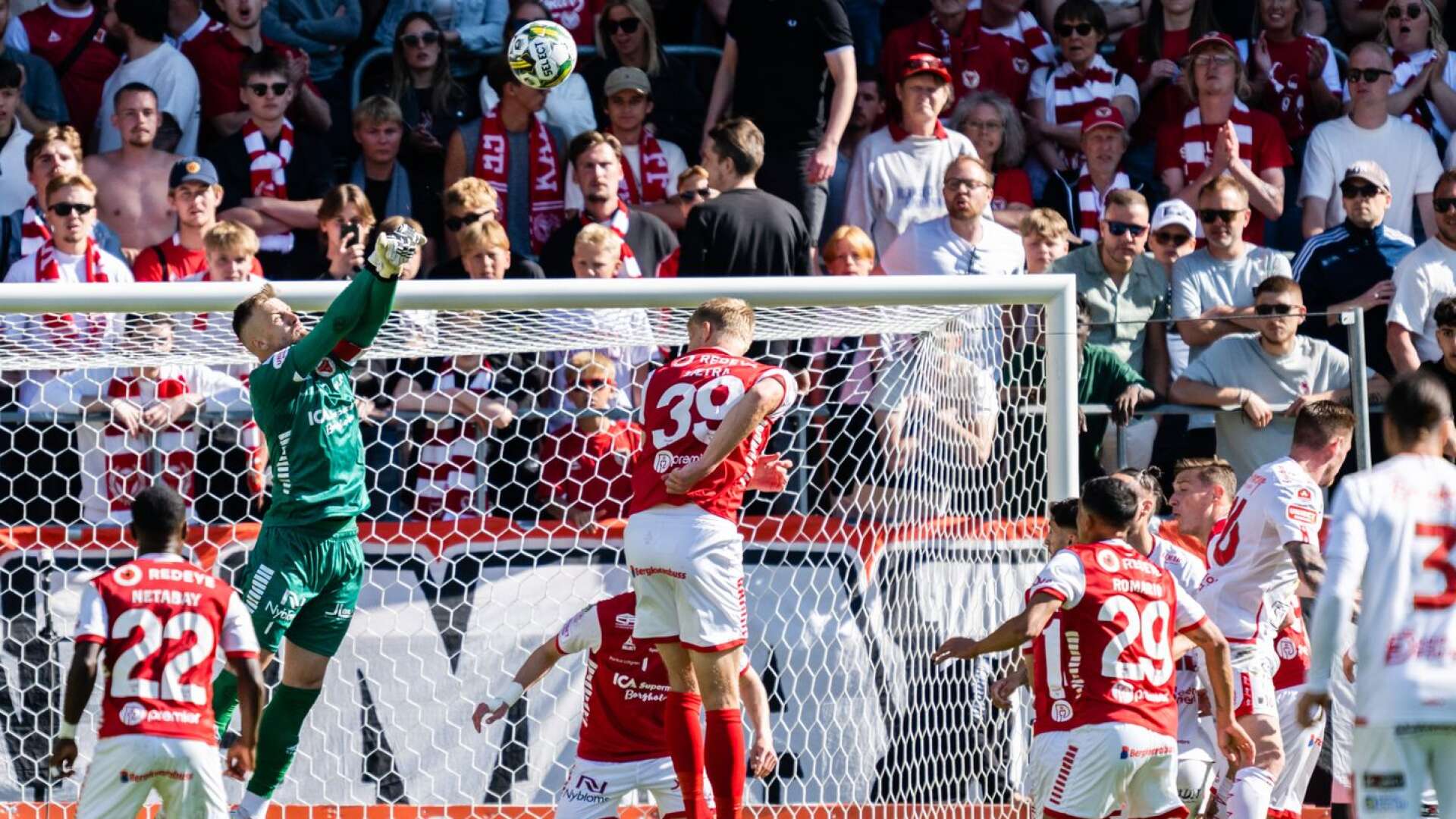 Kalmars målvakt Ricardo Friedrich gjorde en fin match när Degerfors besegrades.