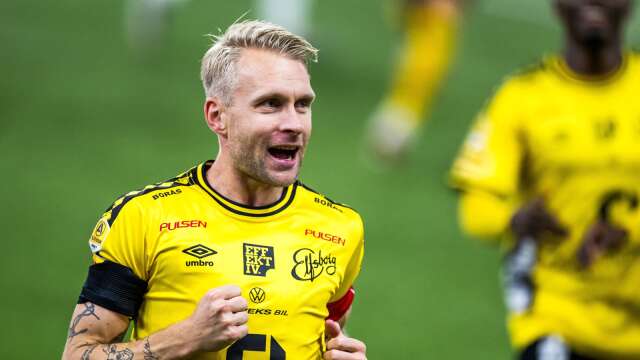 Elfsborgs lagkapten Johan Larsson.