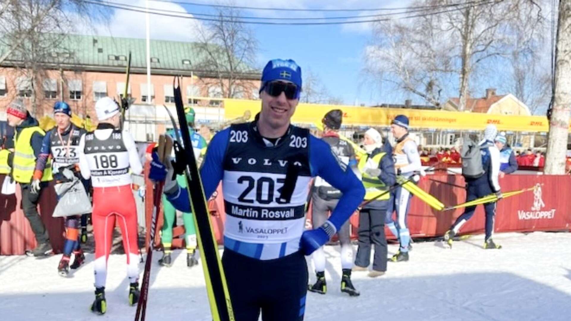 Martin Rosvall från Arvika var med och vann Stafettvasan i fredags och slog sig in bland de 200 bästa i Vasaloppet.