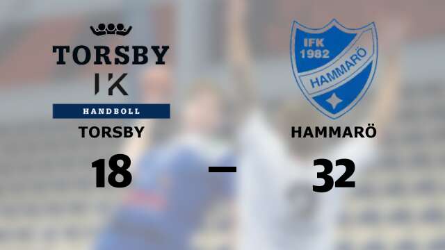 Torsby IK förlorade mot IFK Hammarö