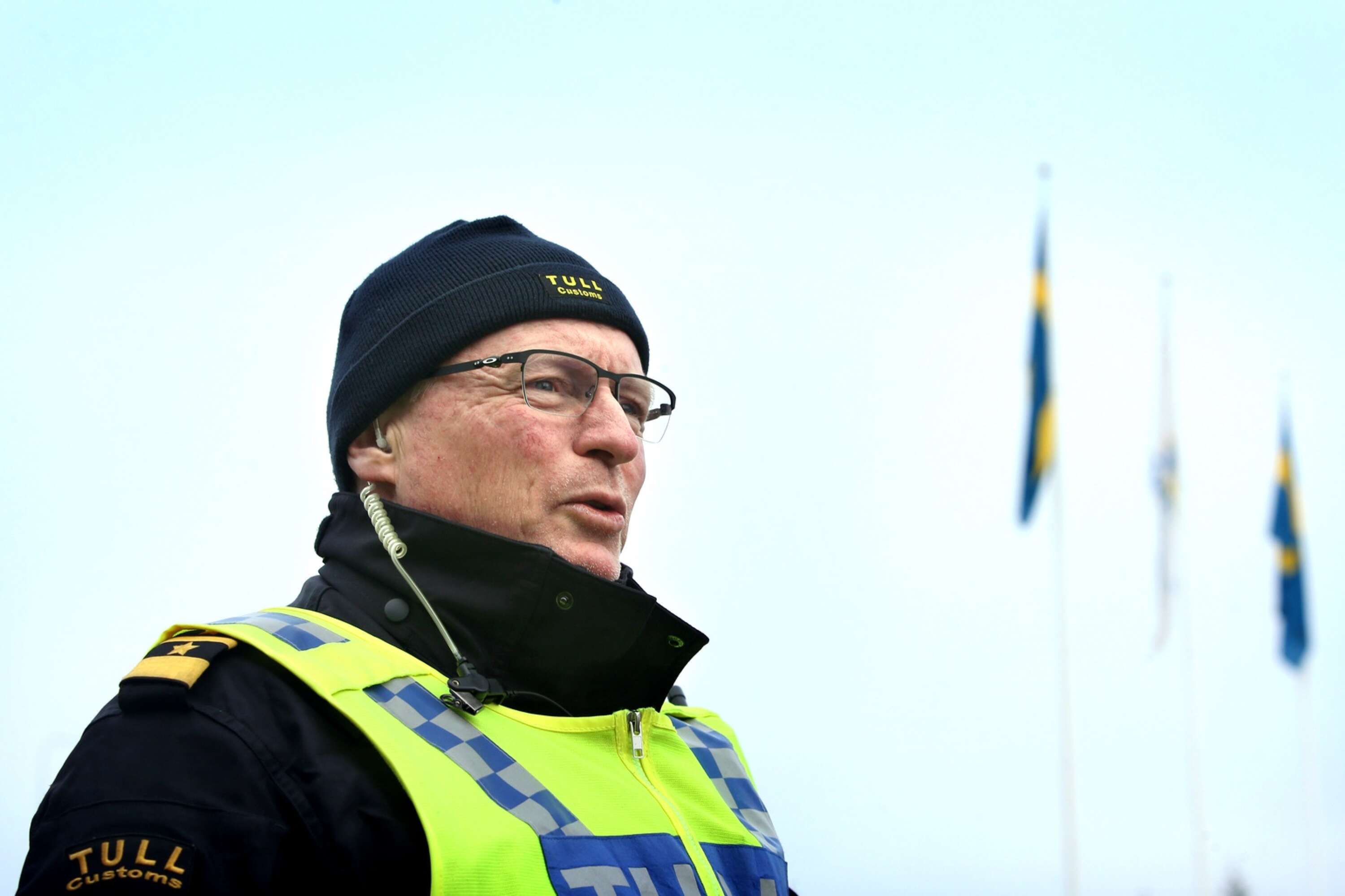 Roger Nilsson är gruppchef för tullen i Hån.